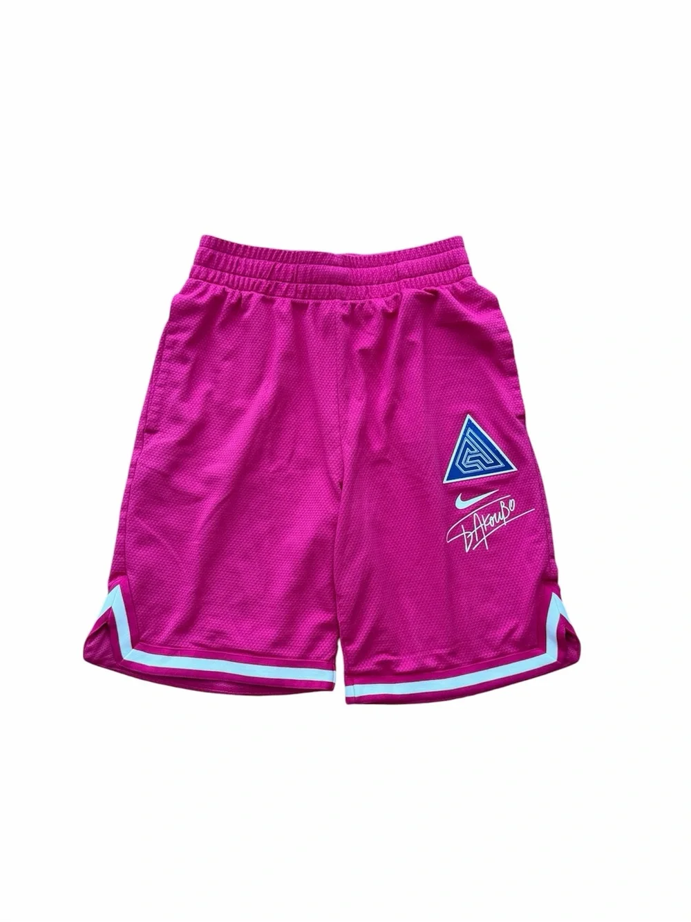 Nike Boys Giannis Antetokounmpo Basketball Shorts Youth Size L